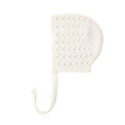Knit Bonnet || Natural
