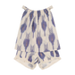 Mer St Barth Colette Girls' Top and Short Set La Creme Ikat