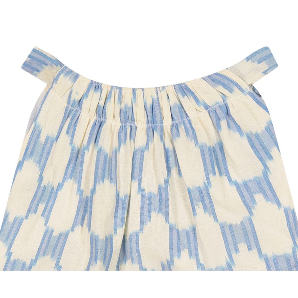 Mer St Barth Colette Girls' Top and Short Set Sky Blue IKat