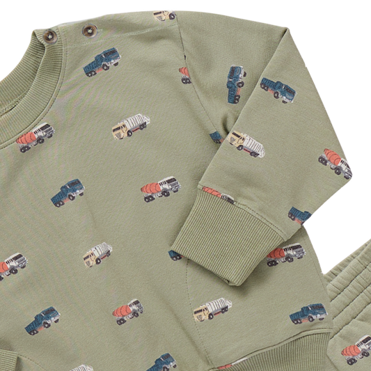 Baby Jax Jogger Set - Dump Trucks