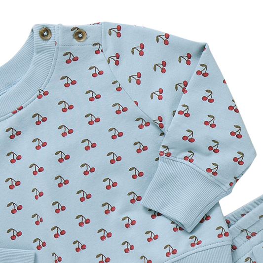Baby Jax Jogger Set - Cherries