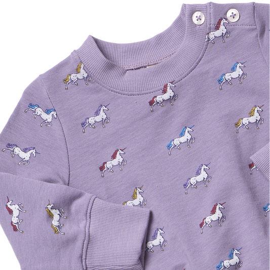 Baby Jax Jogger Set - Rainbow Unicorns