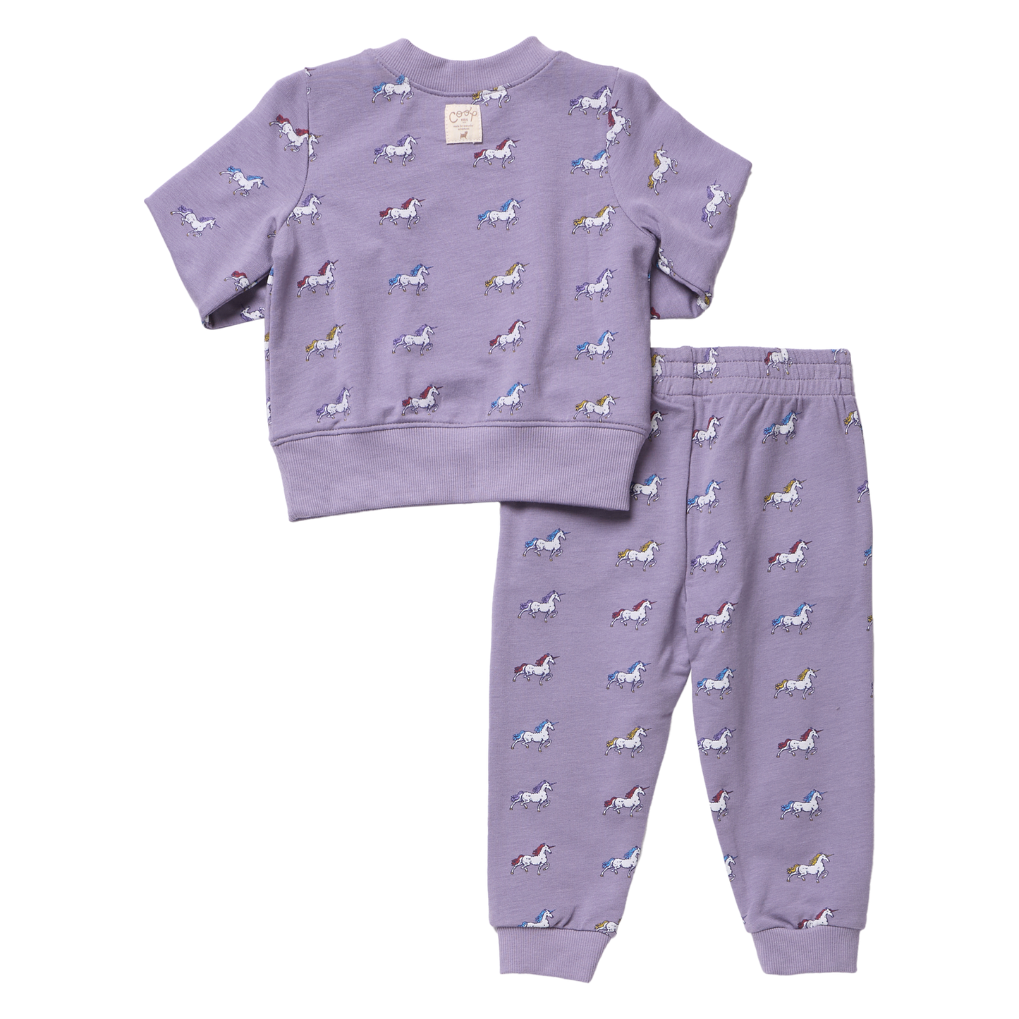 Baby Jax Jogger Set - Rainbow Unicorns