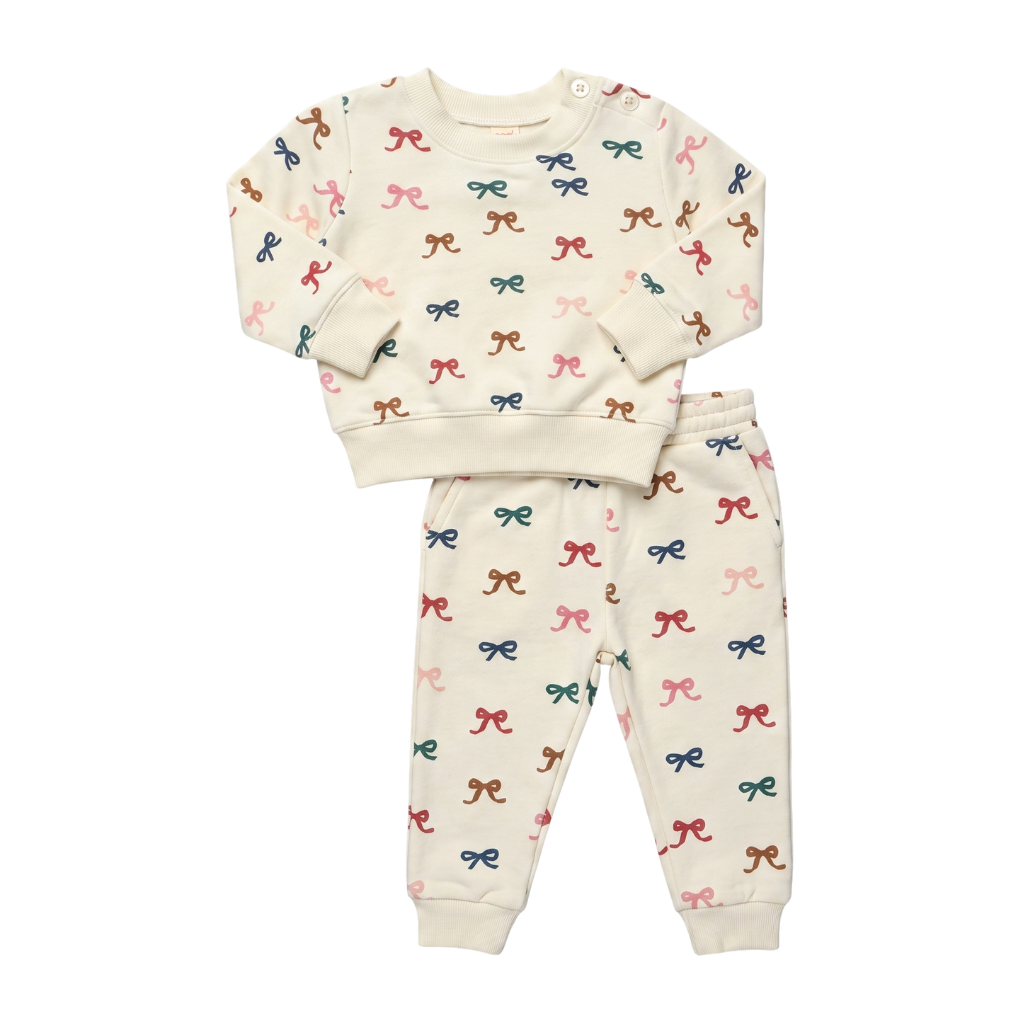 Baby Jax Jogger Set - Tiny Bows