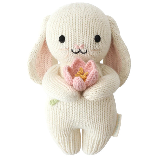 Cuddle Decor Cuddle and Kind Baby Bunny Blooming Tulip front