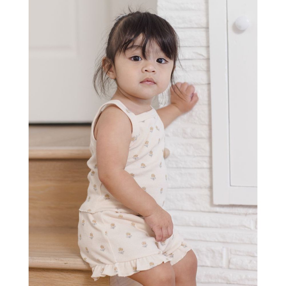 Evie Tank + Shortie Set || Buttercup