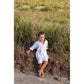 Mer St Barth Remi Boy's Button Front Shirt White