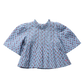 Girls Jaipur Top - Light Blue Carnation