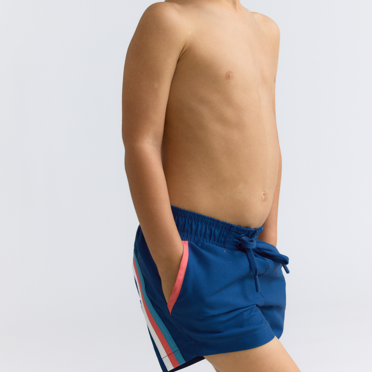 oyster blue stripe boardie
