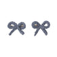 Crochet Bow Clip || Marine