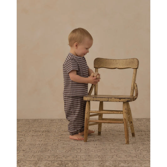 Jersey Tee + Pant Set || Vintage Stripe