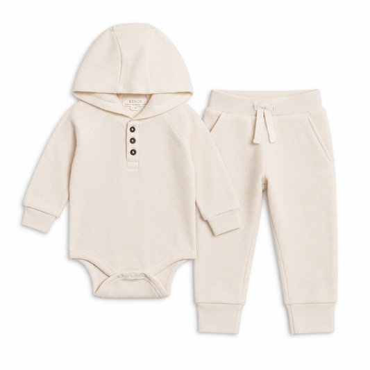 Cole + Nelson Waffle Set
- Ivory