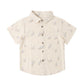 Collared Short Sleeve Shirt || Sail