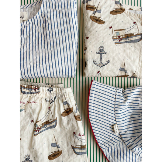 ace romper - sail away