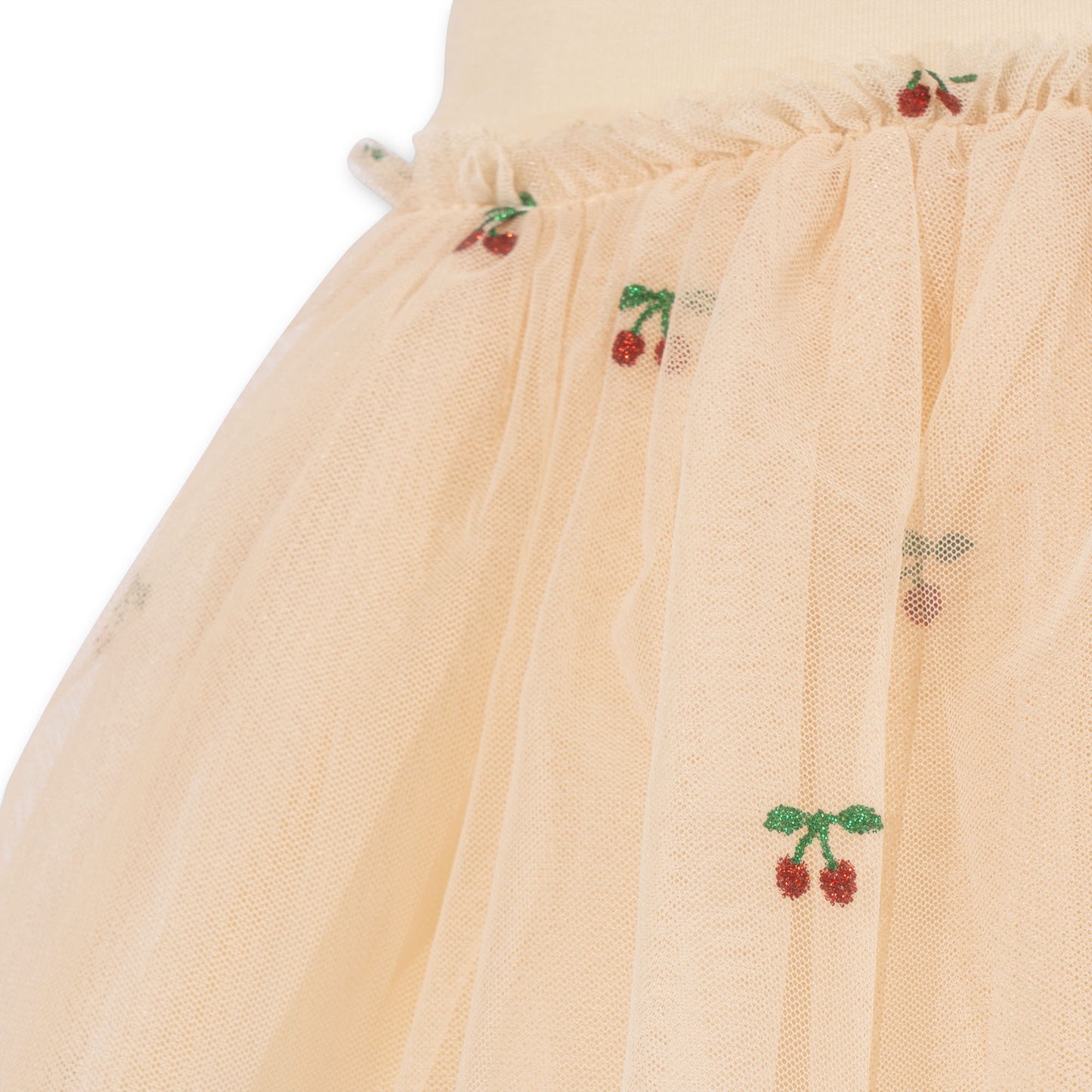 fairy ballerina strap dress - cherry glitter
