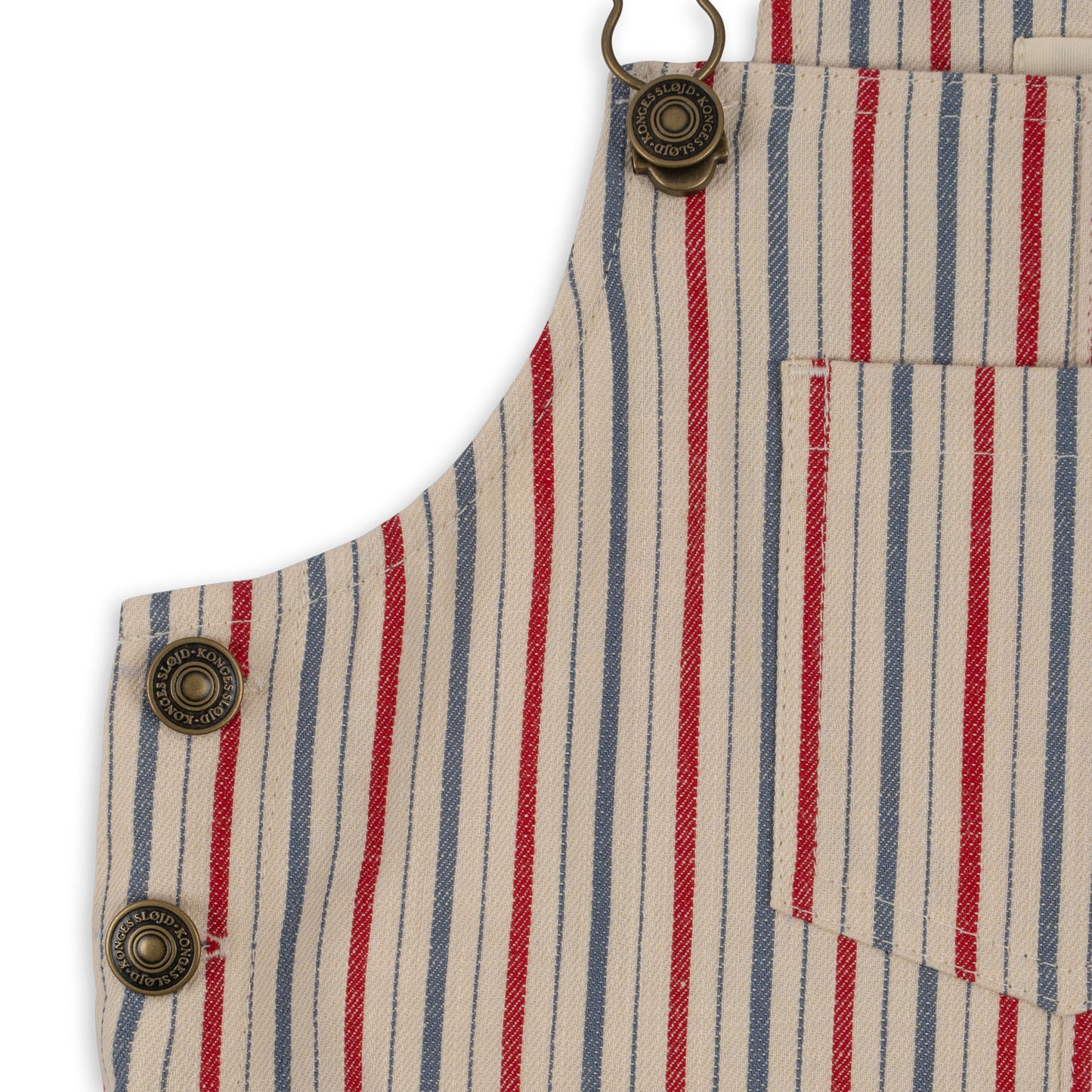 marlon overall - antique stripe