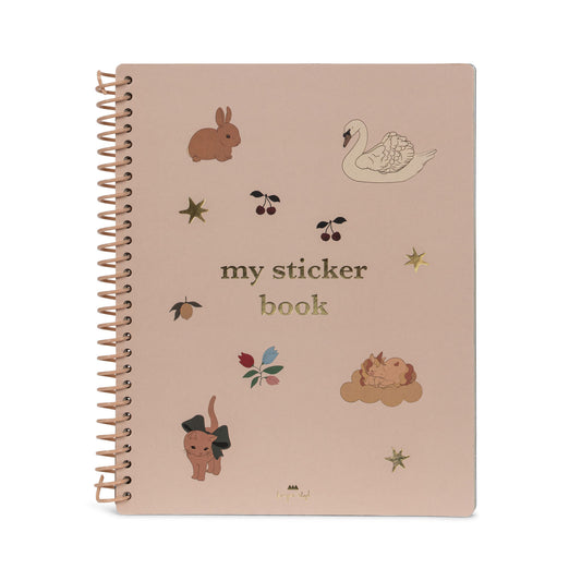 my sticker book - blush