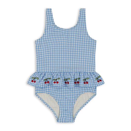 soline swimsuit - provence/white swan