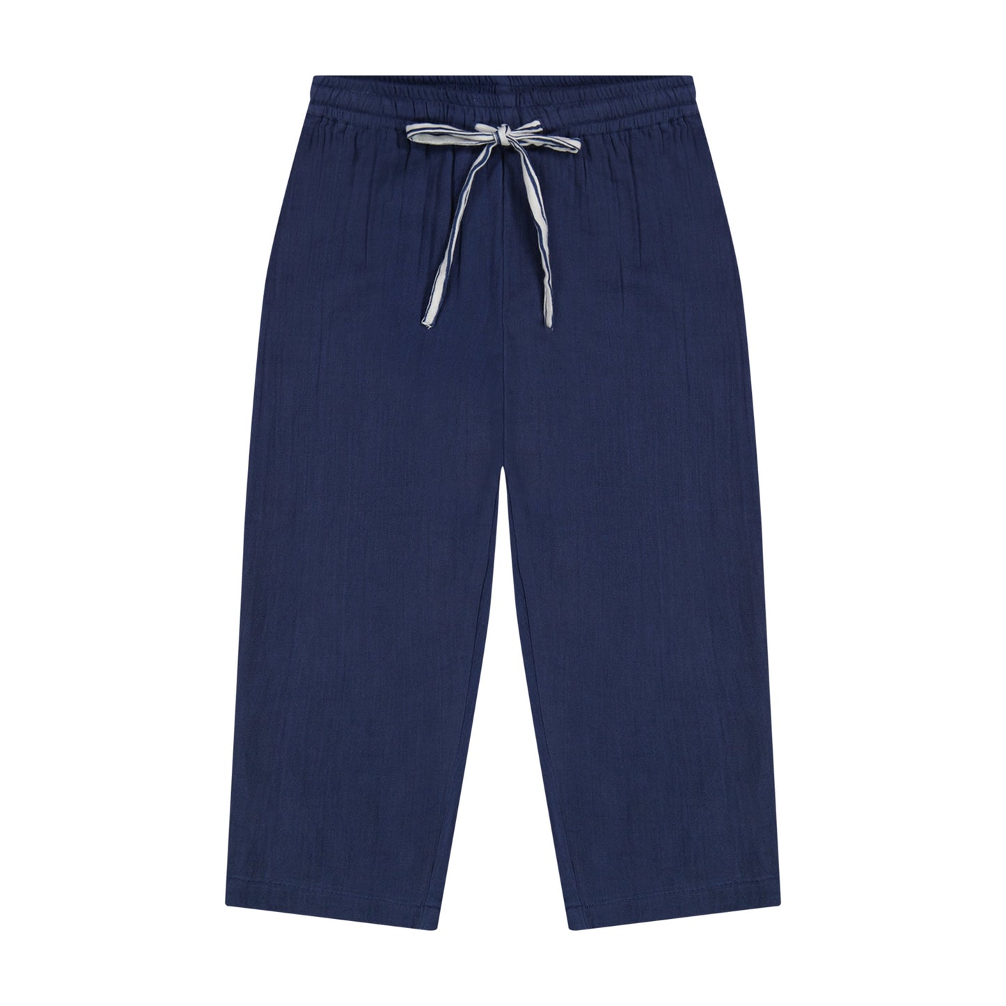 Mer St Barth La Plage Boys Drawstring Pants Lapis Blue