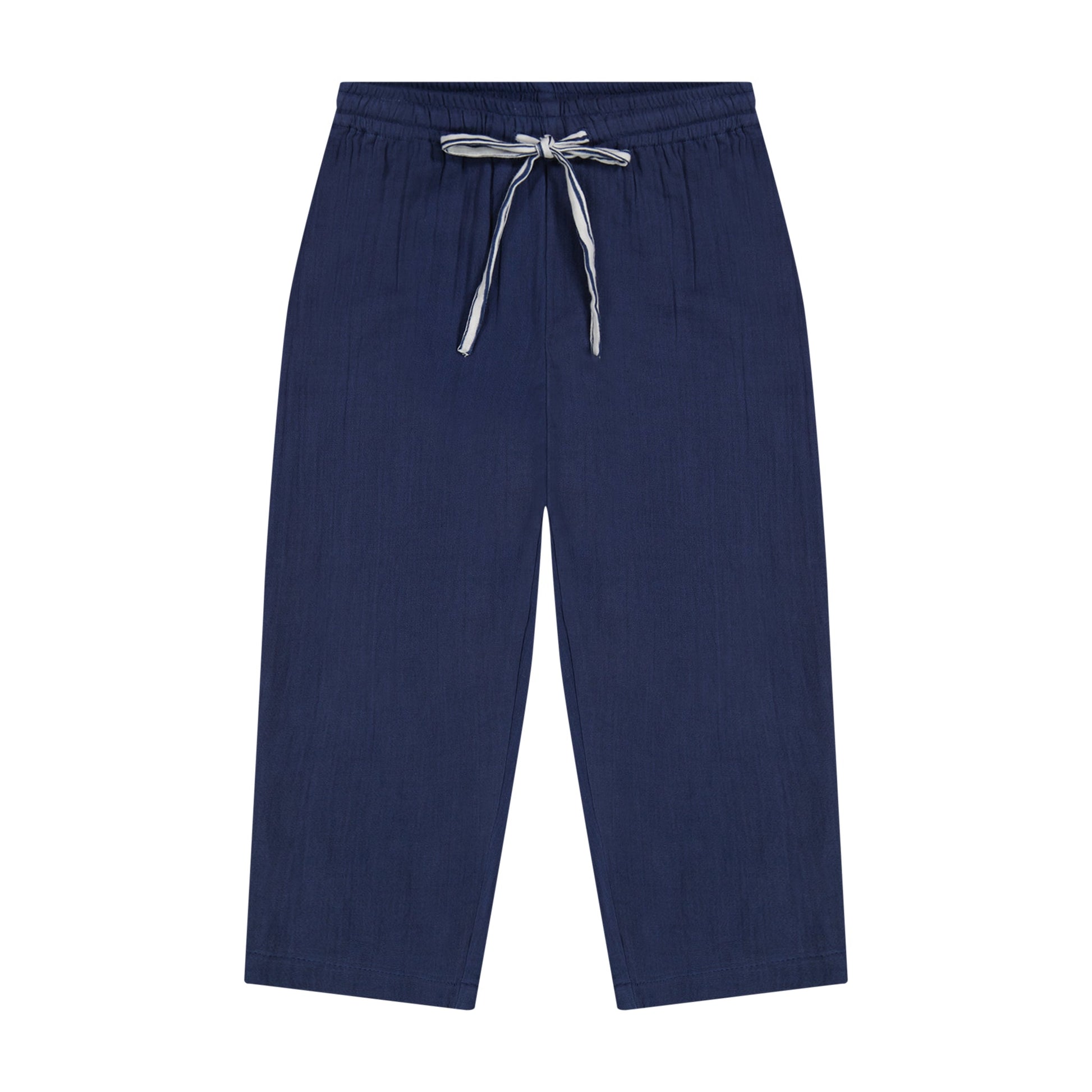 Mer St Barth La Plage Boys Drawstring Pants Lapis Blue