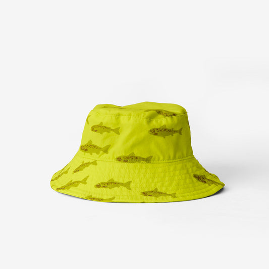 Sun Hat - Salmon | Chartreuse