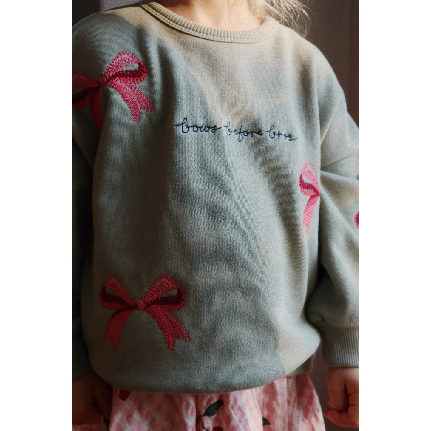 LOU BOW SWEATSHIRT OCS - TEA