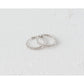 Mini Diamond Hoops
