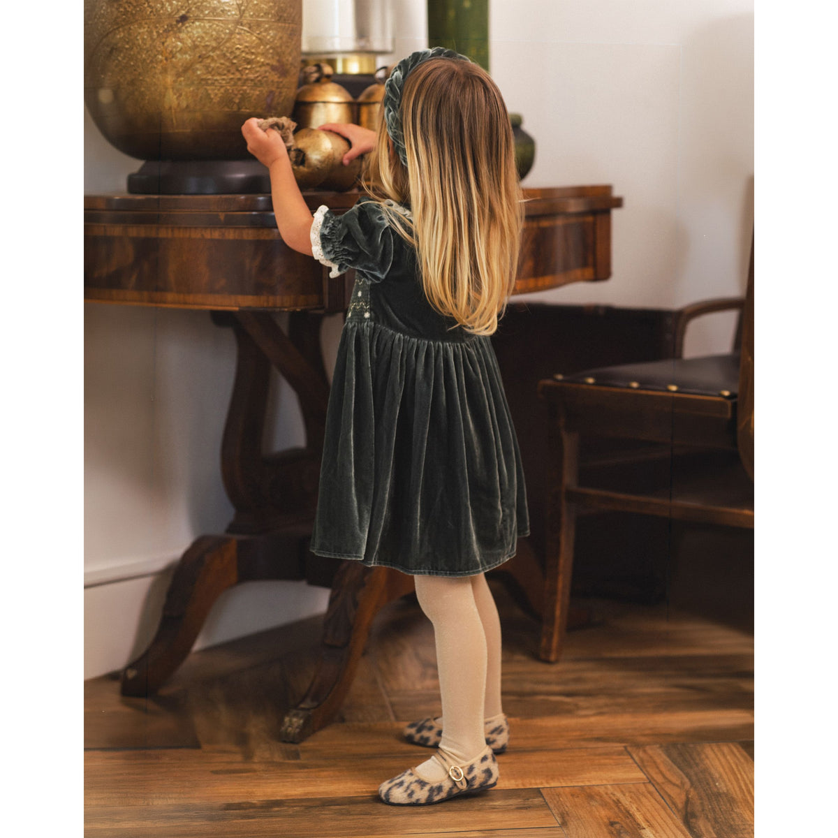 ELIZABETH DRESS || GREEN