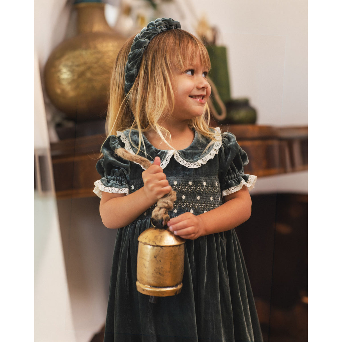 ELIZABETH DRESS || GREEN