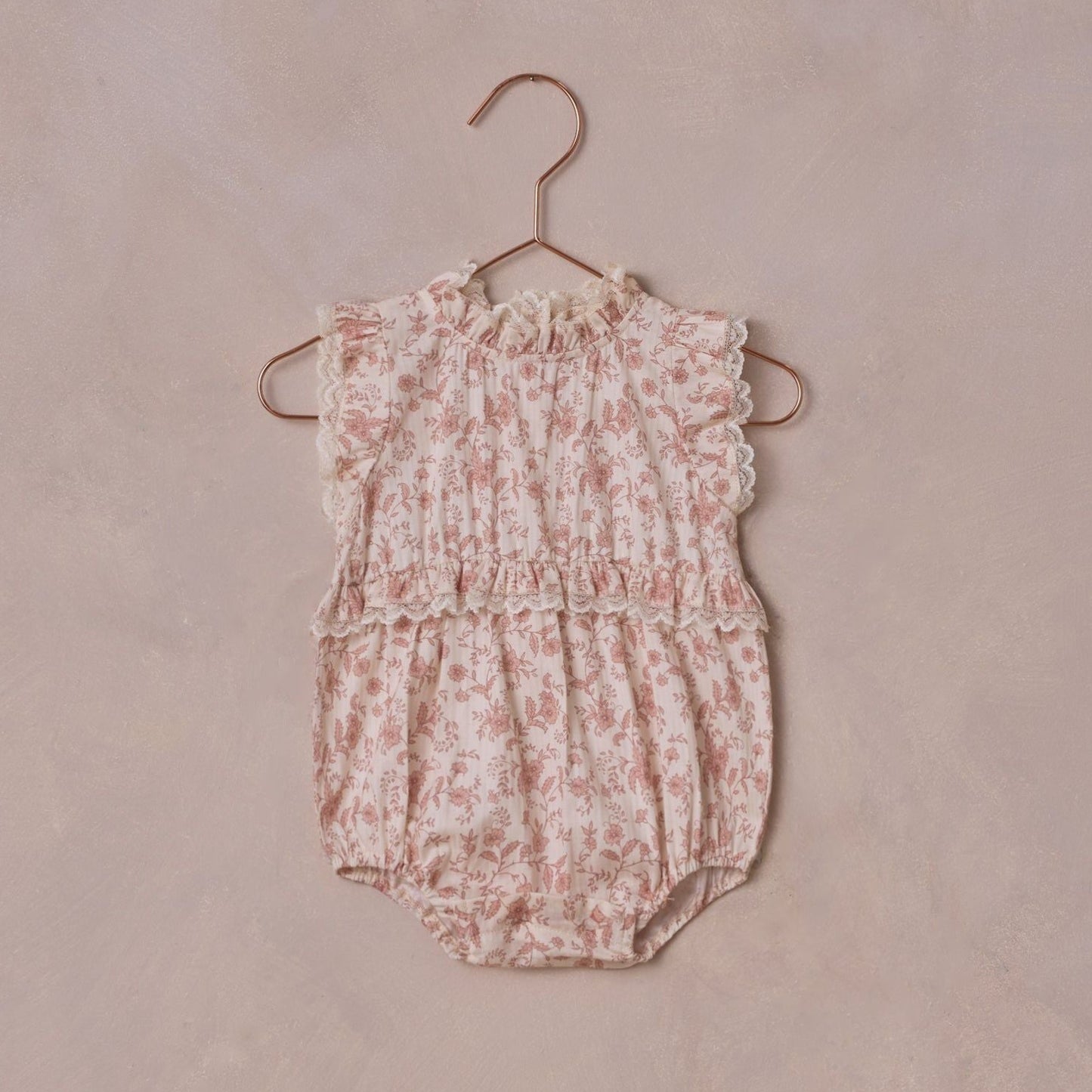 Alice Romper | Pink Toile