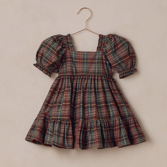 Louella Dress | Winter Tartan