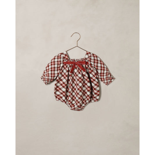 ANNETTE ROMPER || HOLIDAY TARTAN