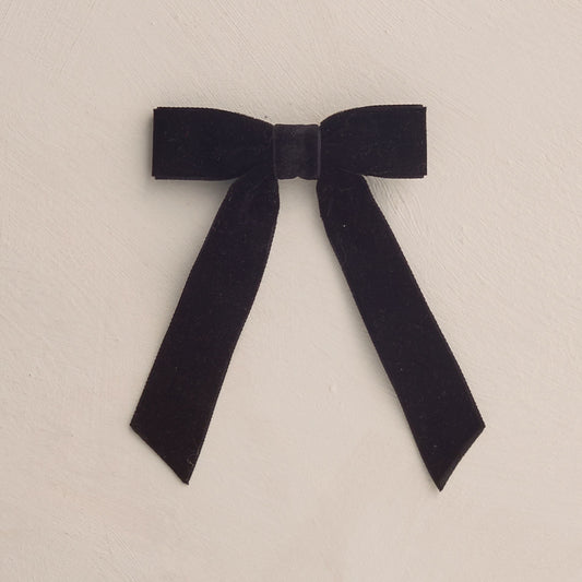 Velvet Bow | Black