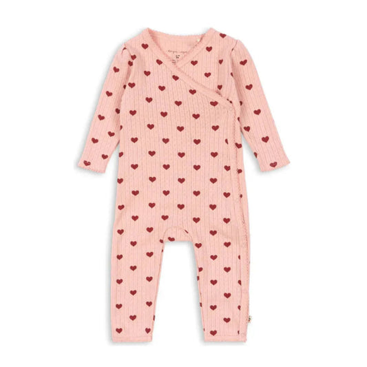 minnie newborn onesie - amour rouge