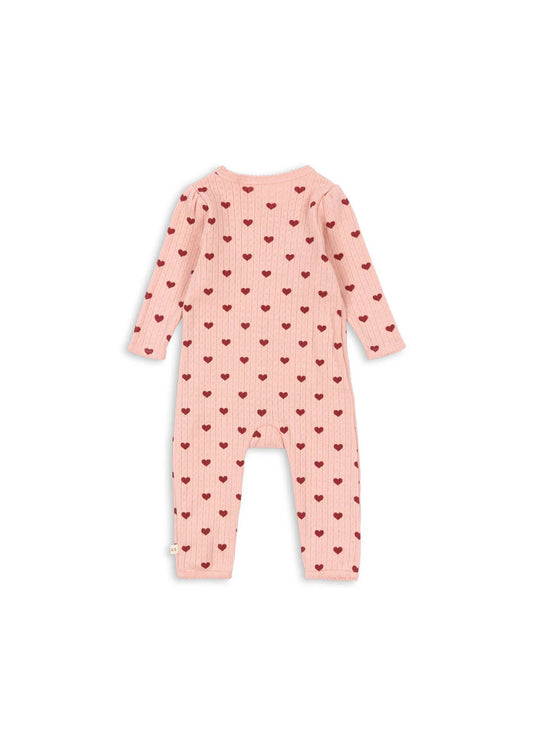 minnie newborn onesie - amour rouge