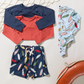 Boys Rash Guard - True Navy