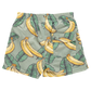 Boys Swim Trunk - Green Banana Leaves