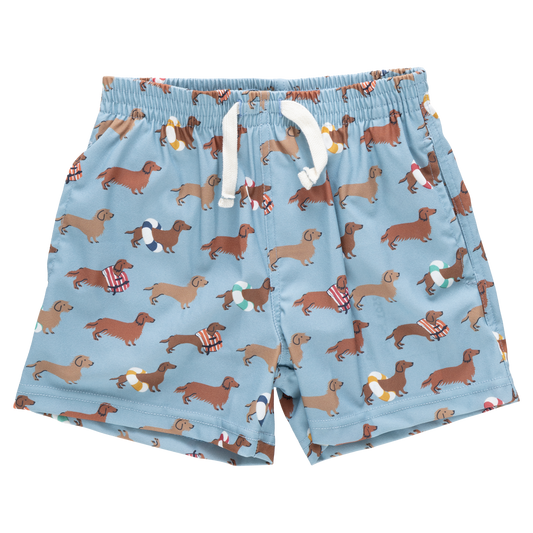 Boys Swim Trunk - Swim Dachshunds