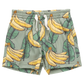 Boys Swim Trunk - Green Banana Leaves
