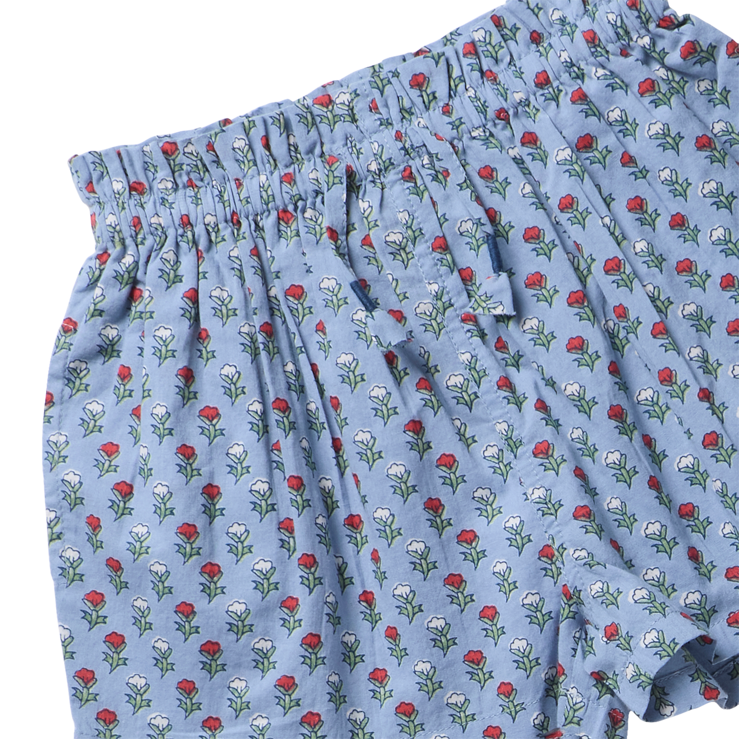 Girls Theodore Short - Light Blue Carnation