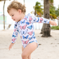 Baby Girls Rachel Suit - Vintage Butterflies