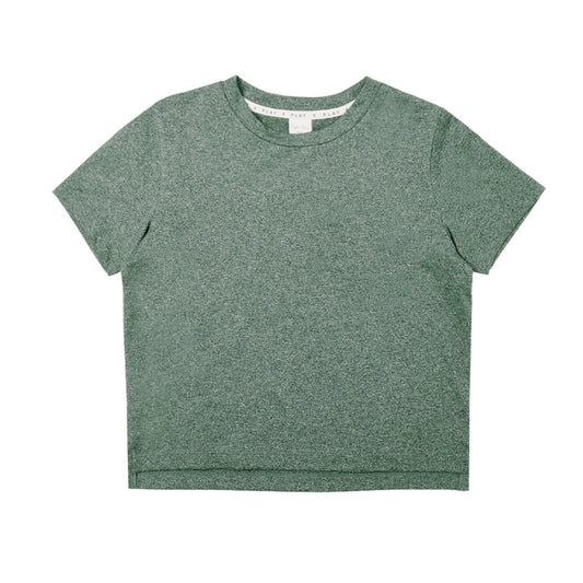 Cove Essential Tee || Heathered Green