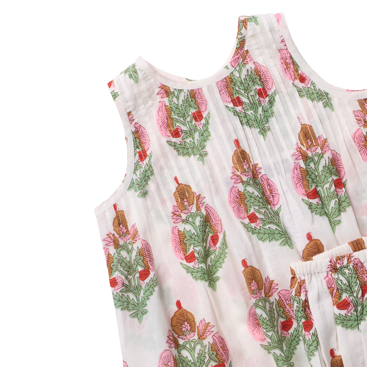 Baby Girls Jaipur 2-PC Set - Pink Bellflower