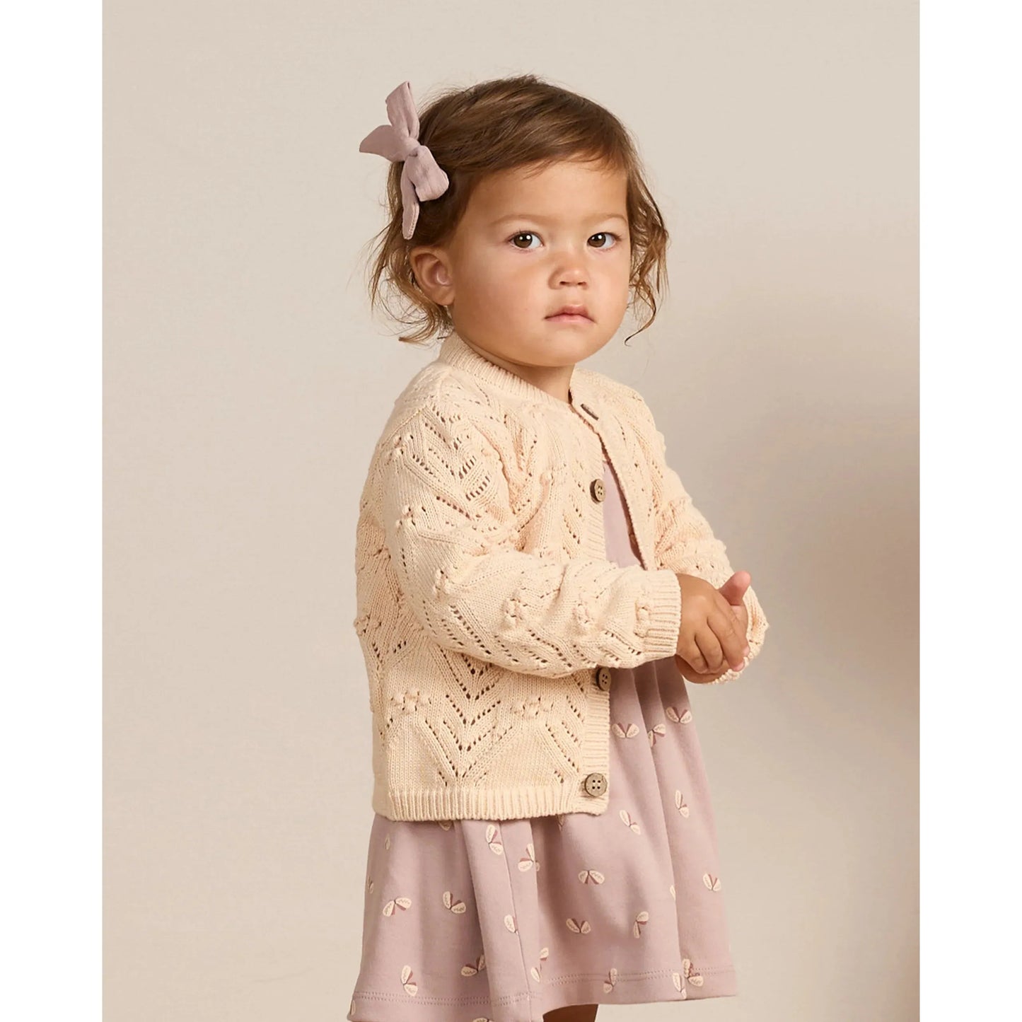 Long Sleeve Baby Dress || Butterflies