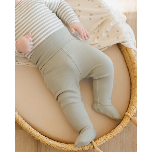 Side Snap Bodysuit + Pant Set || Fern Stripe