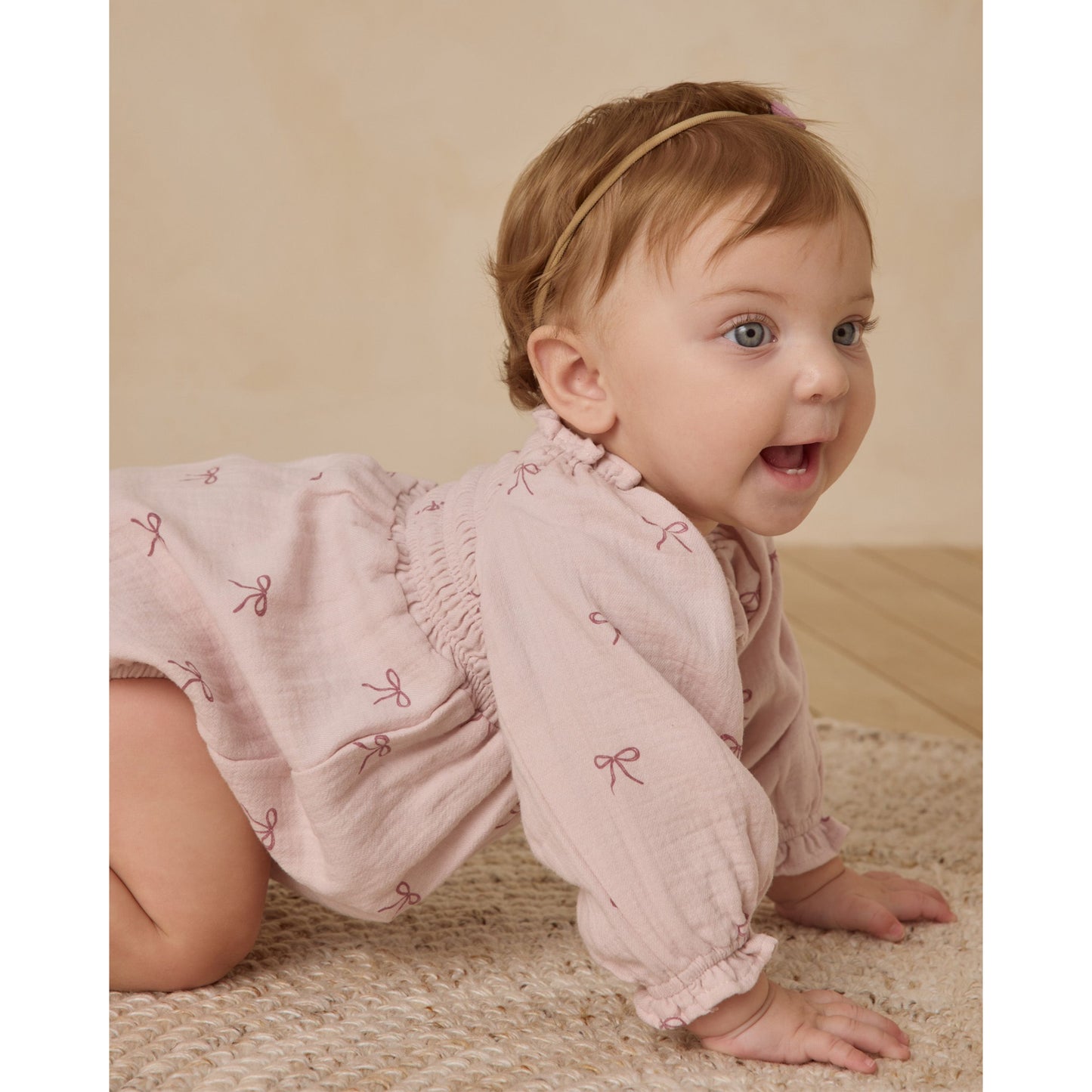 Eden Romper || Bows