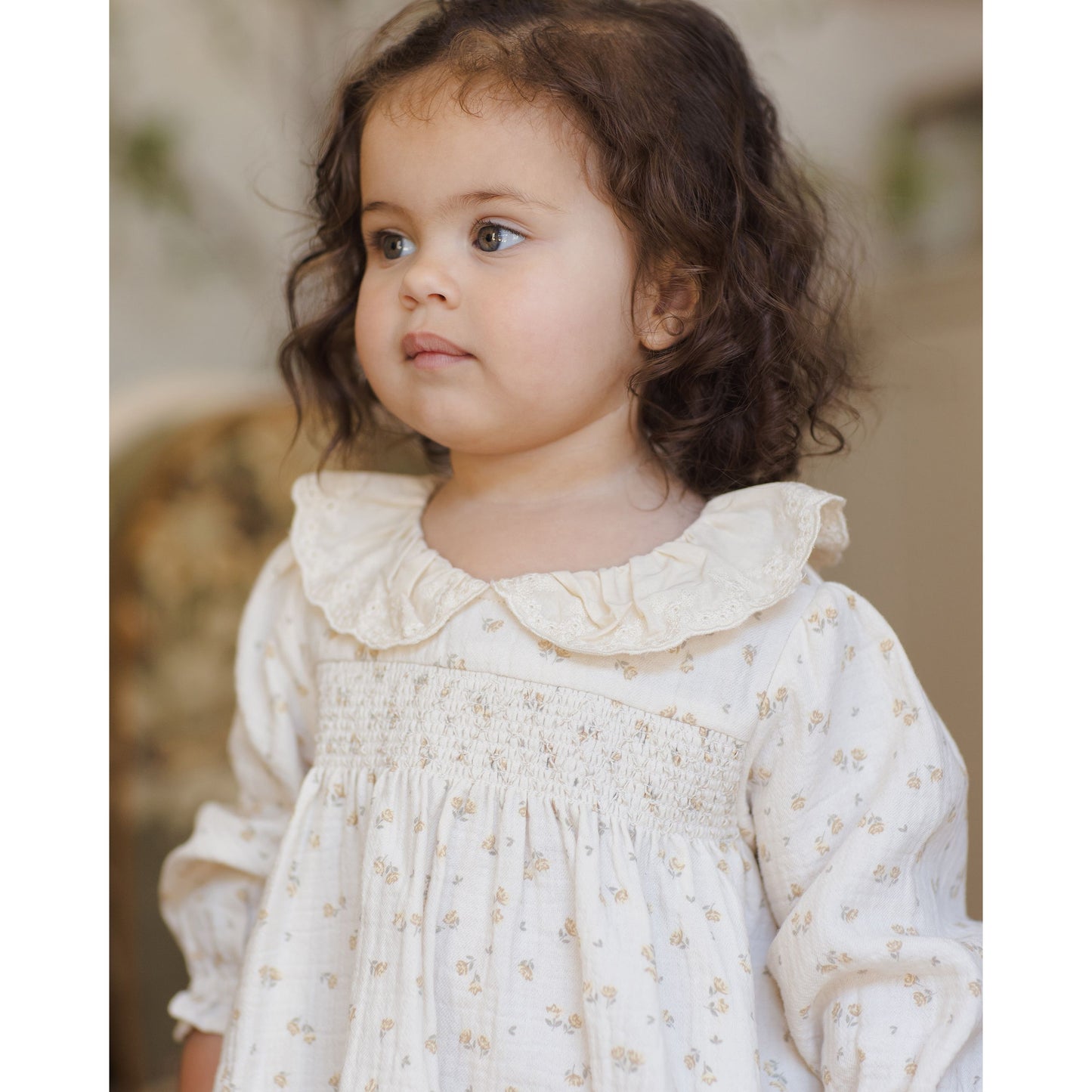 Callie Dress || Golden Floral