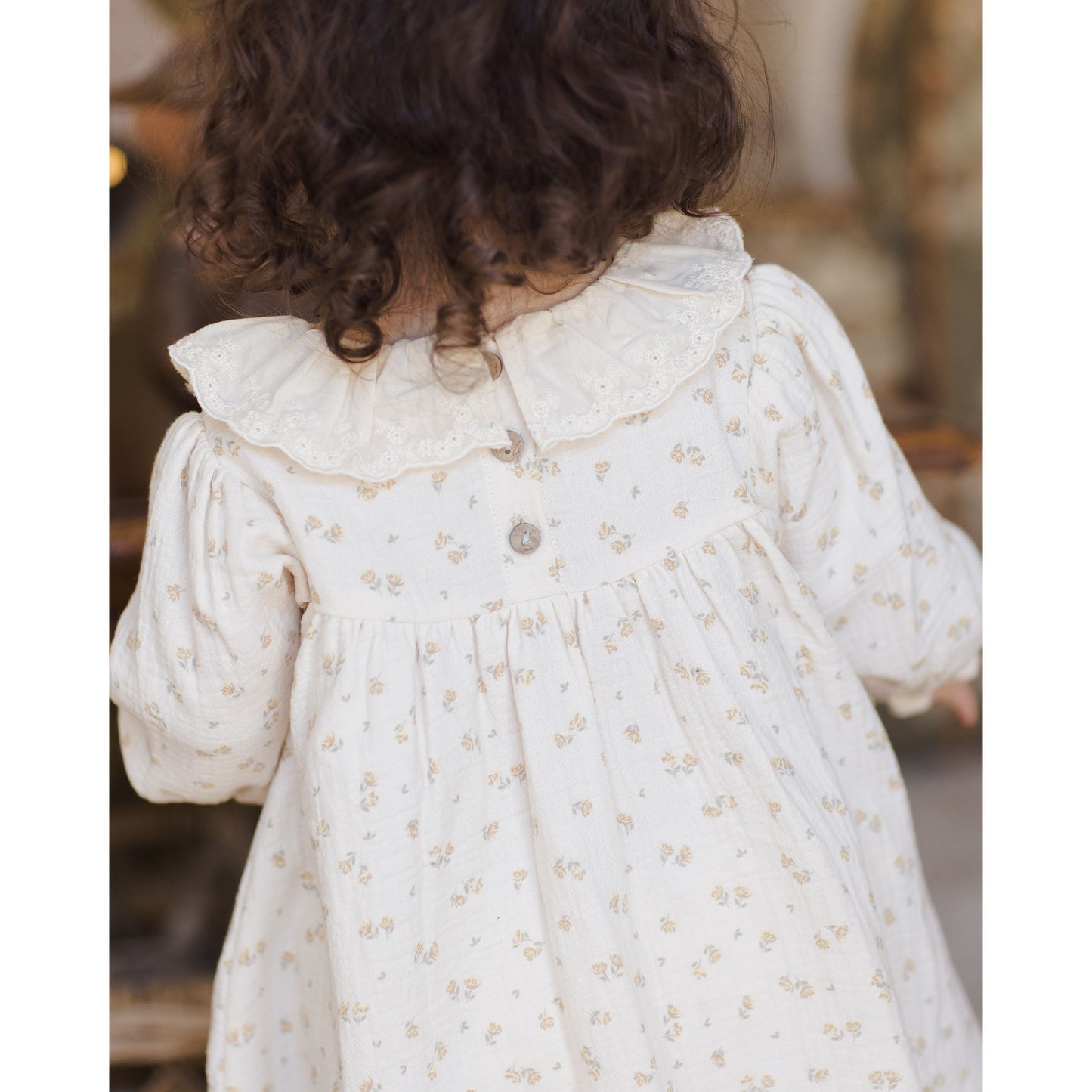 Callie Dress || Golden Floral