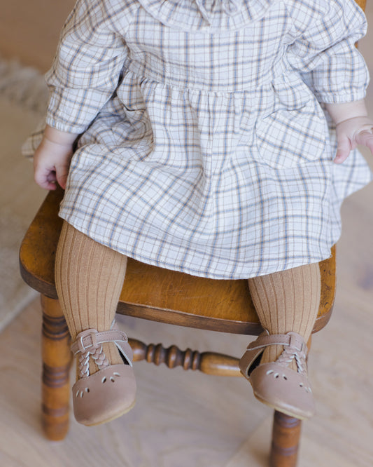 SIMONE DRESS || BLUE PLAID