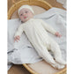 Knotted Baby Hat || Ivory - Rylee + Cru | Kids Clothes | Trendy Baby Clothes | Modern Infant Outfits |